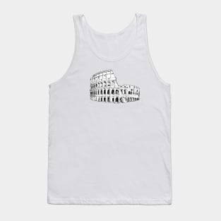 Hand drawn Colosseum Tank Top